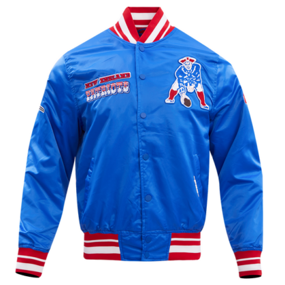 Jacket Nfl New England Patriots Retro Classic Men'S Satin