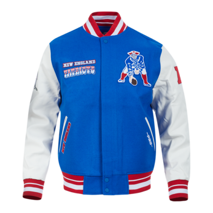 Jacket Nfl New England Patriots Retro Classic Wool Varsity