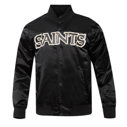 Jacket Nfl New Orleans Saints Big Logo Men'S Satin