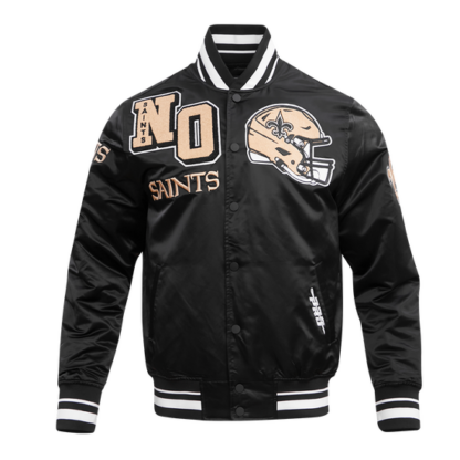 Jacket Nfl New Orleans Saints Mashup Men'S Rib Satin