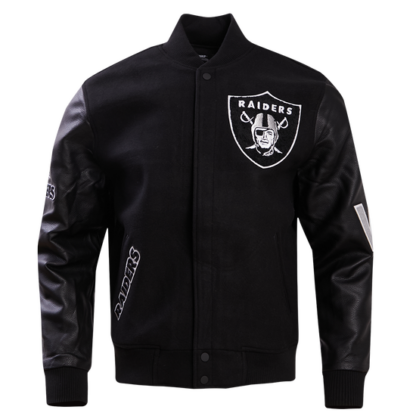 Jacket Nfl Las Vegas Raiders Classic Wool Men'S Varsity