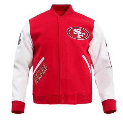 Jacket Nfl San Francisco 49Ers Classic Wool Varsity