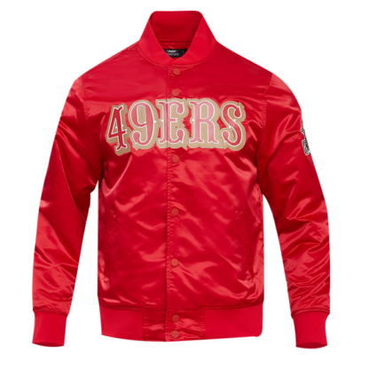 Jacket Nfl San Francisco 49Ers Big Logo Men'S Satin