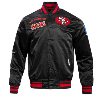 Jacket Nfl San Francisco 49Ers Retro Classic Men'S Satin