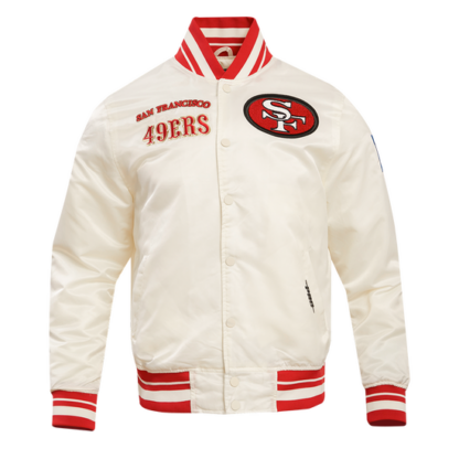 Jacket Nfl San Francisco 49Ers Retro Classic Men'S Satin