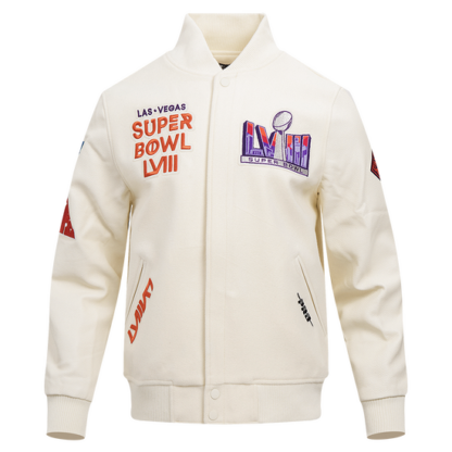 Jacket Nfl Nfl Superbowl Lviii Wool Men'S Varsity