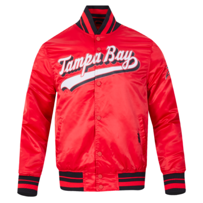 Jacket Nfl Tampa Bay Buccaneers Script Tail Men'S Satin