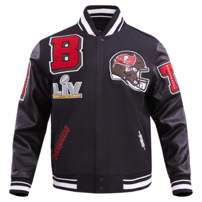 Jacket Nfl Tampa Bay Buccaneers Mashup Men'S Wool Varsity