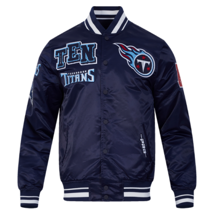 Jacket Nfl Tennessee Titans Mashup Men'S Rib Satin