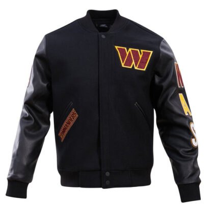 Jacket Nfl Washington Commanders Classic Wool Men'S Varsity