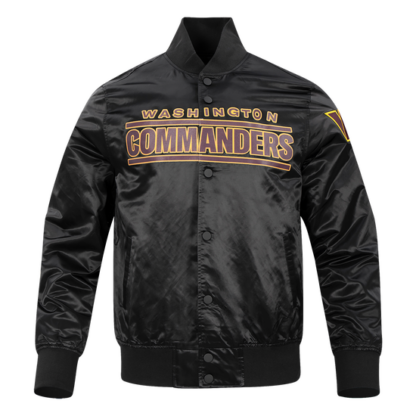 Jacket Nfl Washington Commanders Big Logo Men'S Satin