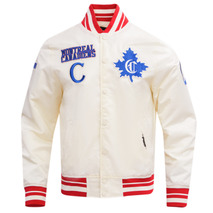 Jacket Nhl Montreal Canadiens Retro Classic Men'S Rib Satin