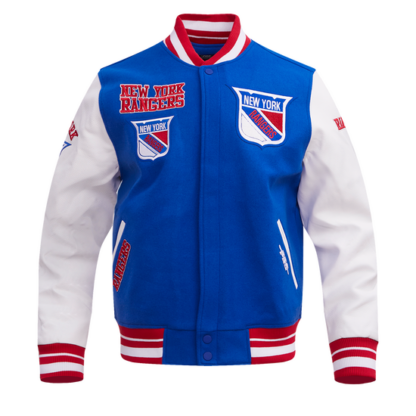 Jacket Nhl New York Rangers Retro Classic  Wool Varsity Jac