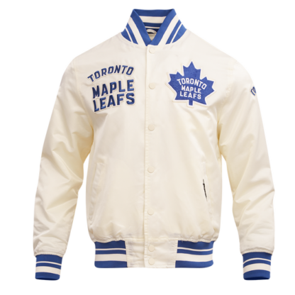 Jacket Nhl Toronto Maple Leafs Retro Classic Men'S Satin