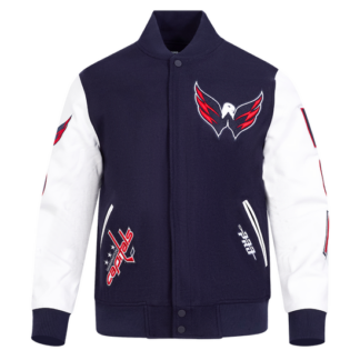 Jacket Nhl Washington Capitals Classic Men'S Wool Varsity