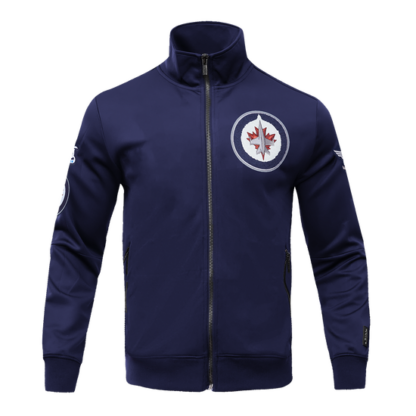 Jacket Nhl Winnipeg Jets Classic Chenille Men'S Track