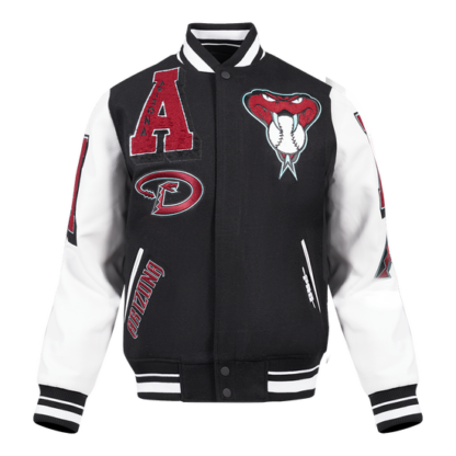 Jacket Mlb Arizona Diamondbacks Mashup Men'S Wool Varsity