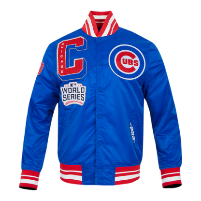 Jacket Mlb Chicago Cubs Mashup Men'S Rib Satin