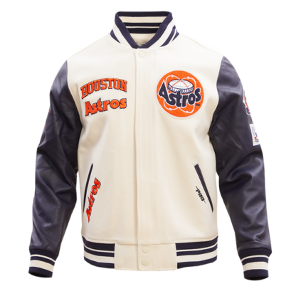 Jacket Mlb Houston Astros Retro Classic Men'S Wool Varsity