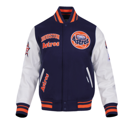 Jacket Mlb Houston Astros Retro Classic Men'S Wool Varsity