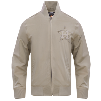 Jacket Mlb Houston Astros Neutral Twill