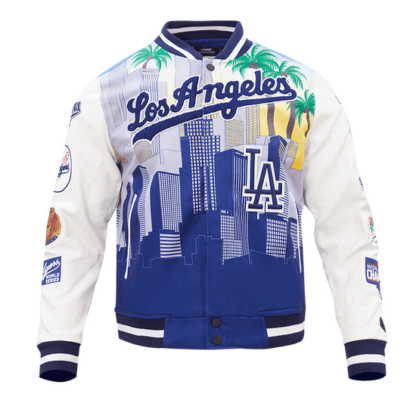 Jacket Mlb Los Angeles Dodgers Remix Varsity Men'S