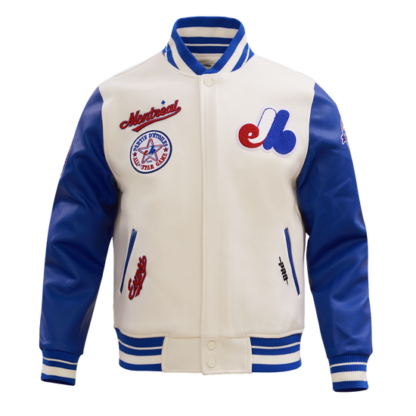 Jacket Mlb Montreal Expos Retro Classic Men'S Wool Varsity