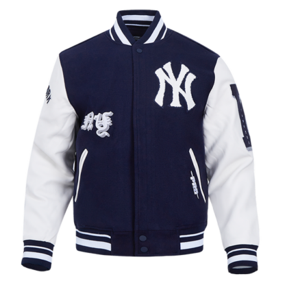 Jacket Mlb New York Yankees Old English Men'S Wool Varsity