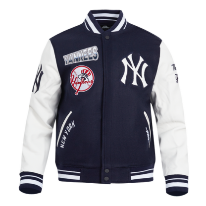 Jacket Mlb New York Yankees Turn It Up Men'S Wool Varsity