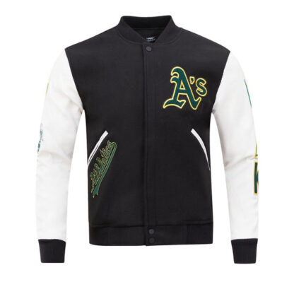 Jacket Mlb Oakland Athletics Classic Wool Men'S Varsity