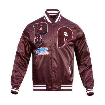 Jacket Mlb Philadelphia Phillies Retro Mashup Men'S Satin