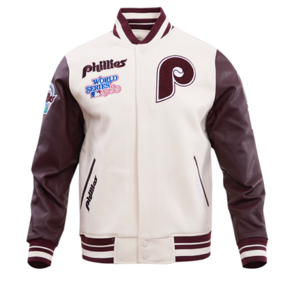 Jacket Mlb Philadelphia Phillies Retro Classic Wool Varsity