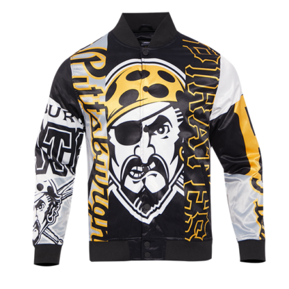 Jacket Mlb Pittsburgh Pirates Mashup Men'S Satin