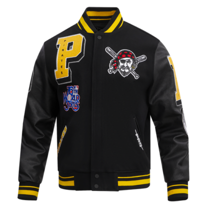 Jacket Mlb Pittsburgh Pirates Mashup Men'S Rib Wool Varsity