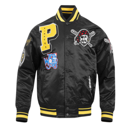 Jacket Mlb Pittsburgh Pirates Mashup Men'S Rib Satin