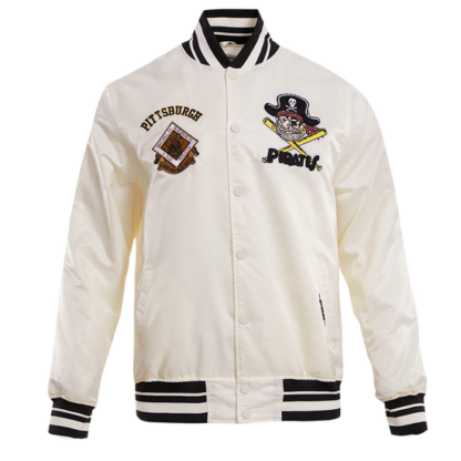 Jacket Mlb Pittsburgh Pirates Retro Classic Men'S Rib Satin