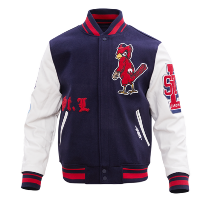 Jacket Mlb St. Louis Cardinals Old English Wool Men Varsity