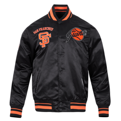 Jacket Mlb San Francisco Giants Retro Classic Men'S Satin