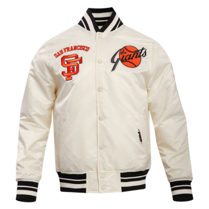 Jacket Mlb San Francisco Giants Retro Classic Men'S Satin