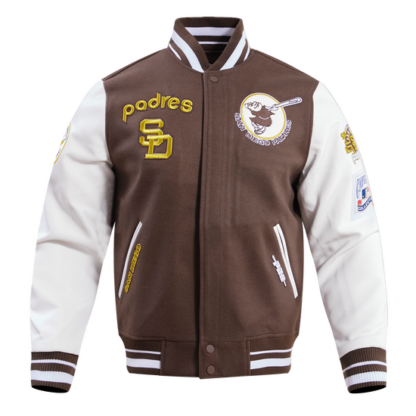 Jacket Mlb San Diego Padres Retro Classic Men'S Wool Varsity