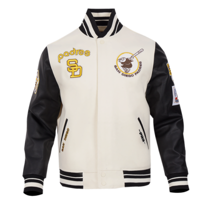 Jacket Mlb San Diego Padres Retro Classic Men'S Wool Varsity