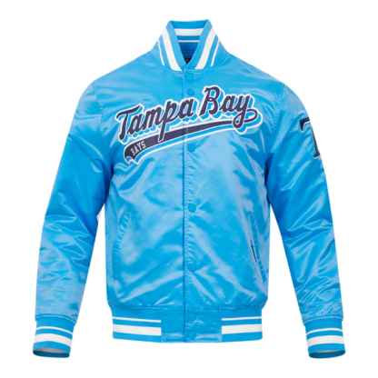 Jacket Mlb Tampa Bay Rays Script Tail Men'S Satin